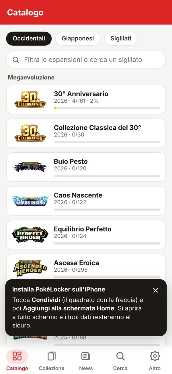 PokéLocker su iPhone, con il riquadro che spiega come installarlo